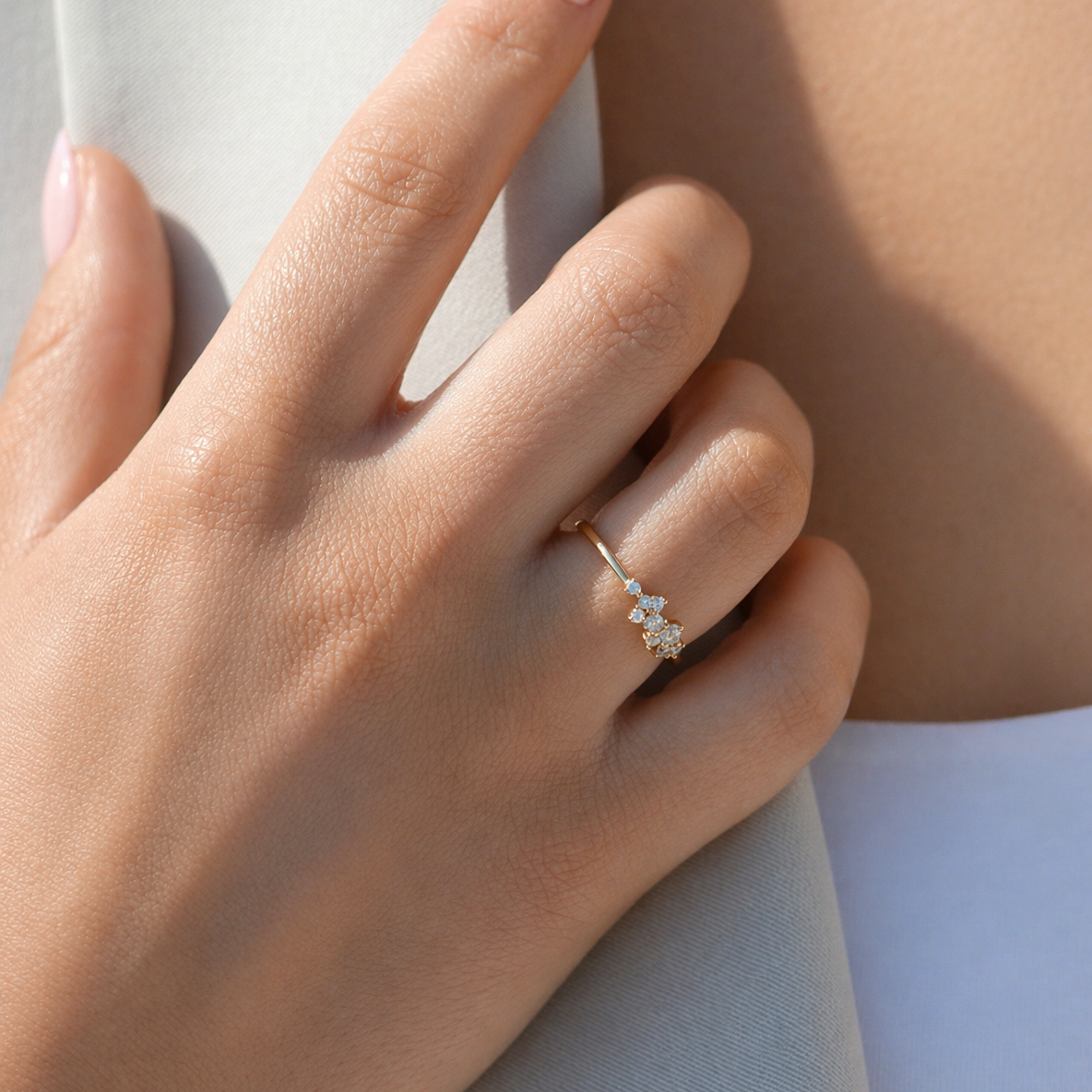 AURORA CRYSTAL RING