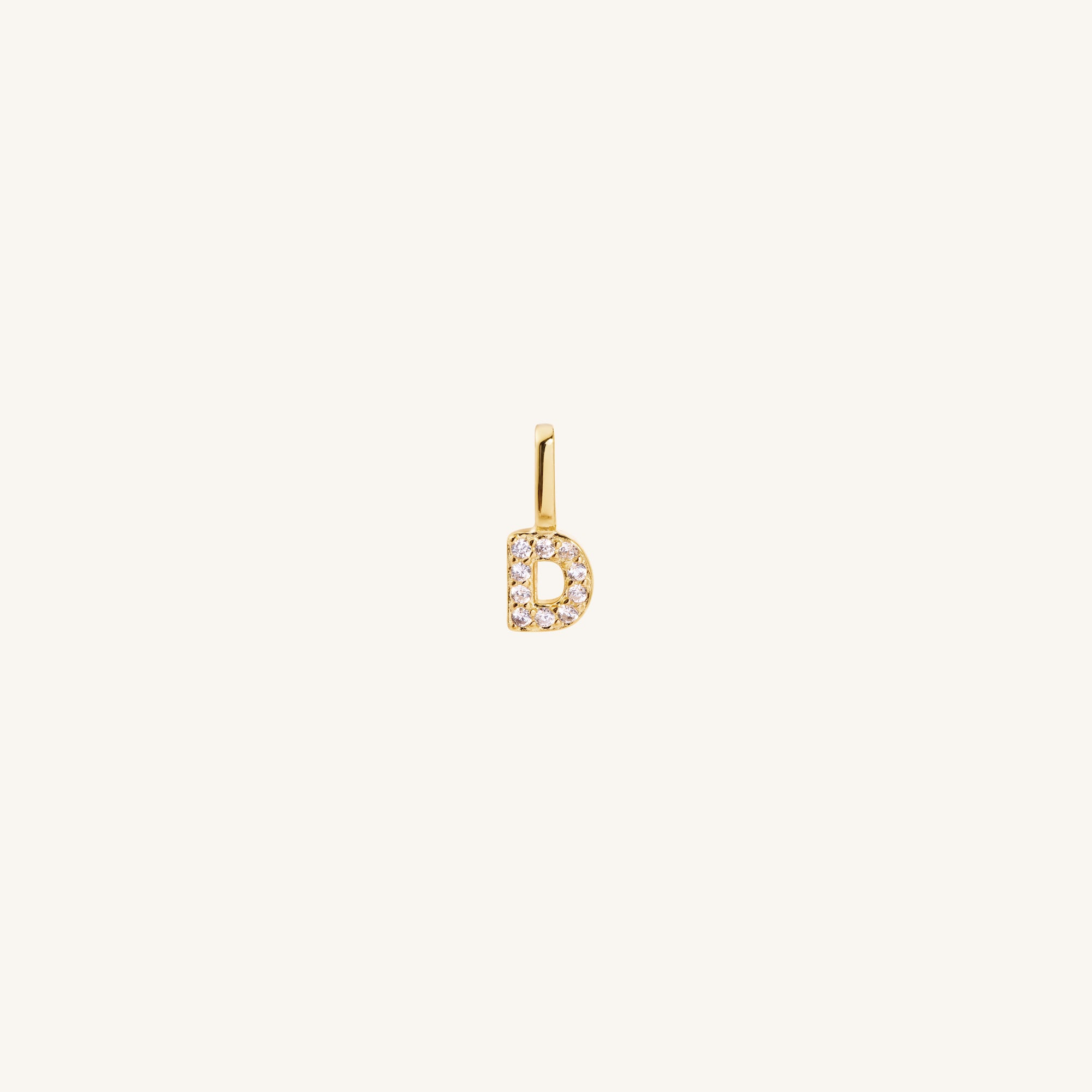 LOVE INITIAL PETITE CHARM - GOLD