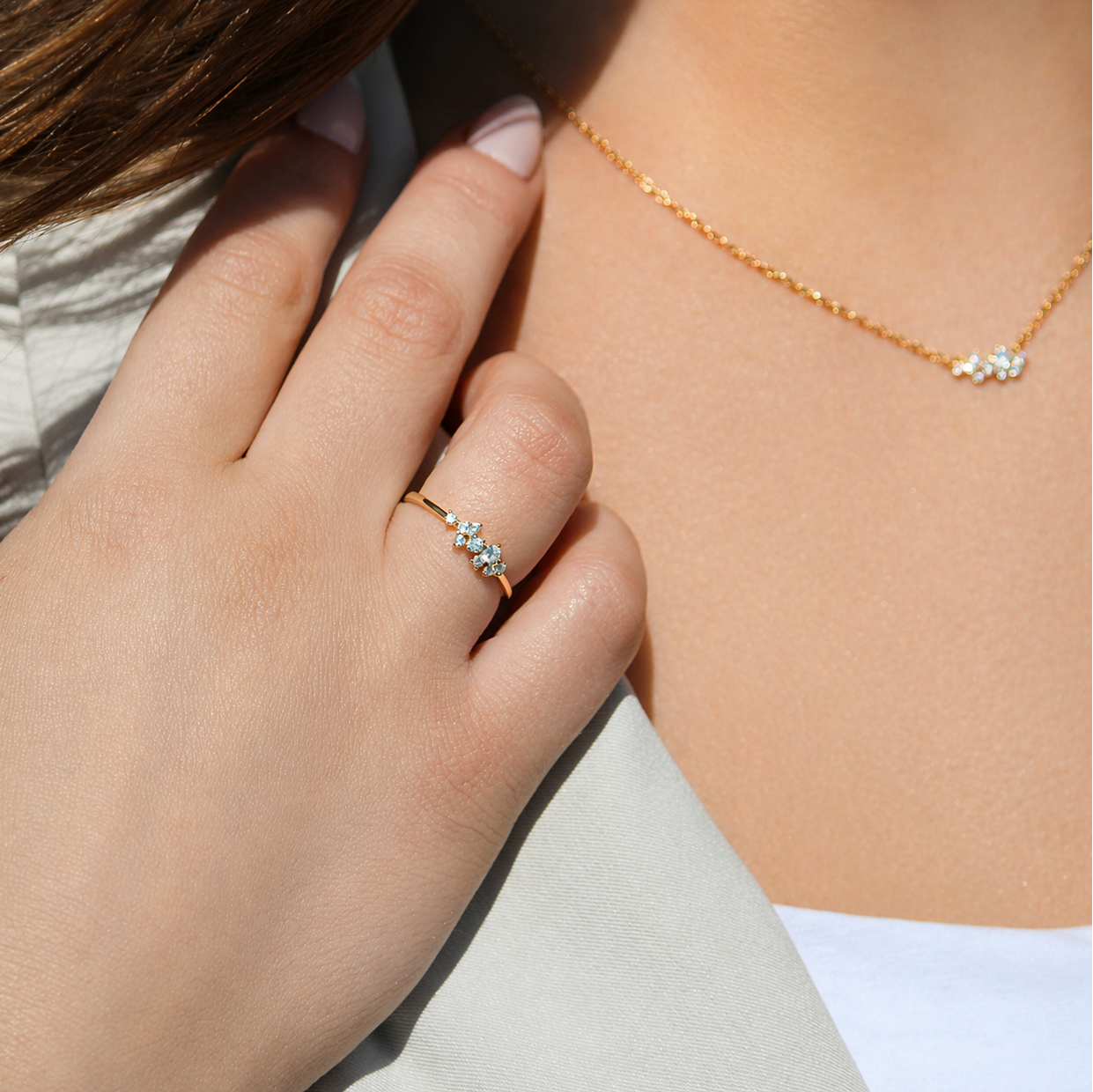 AURORA CRYSTAL HALSBAND