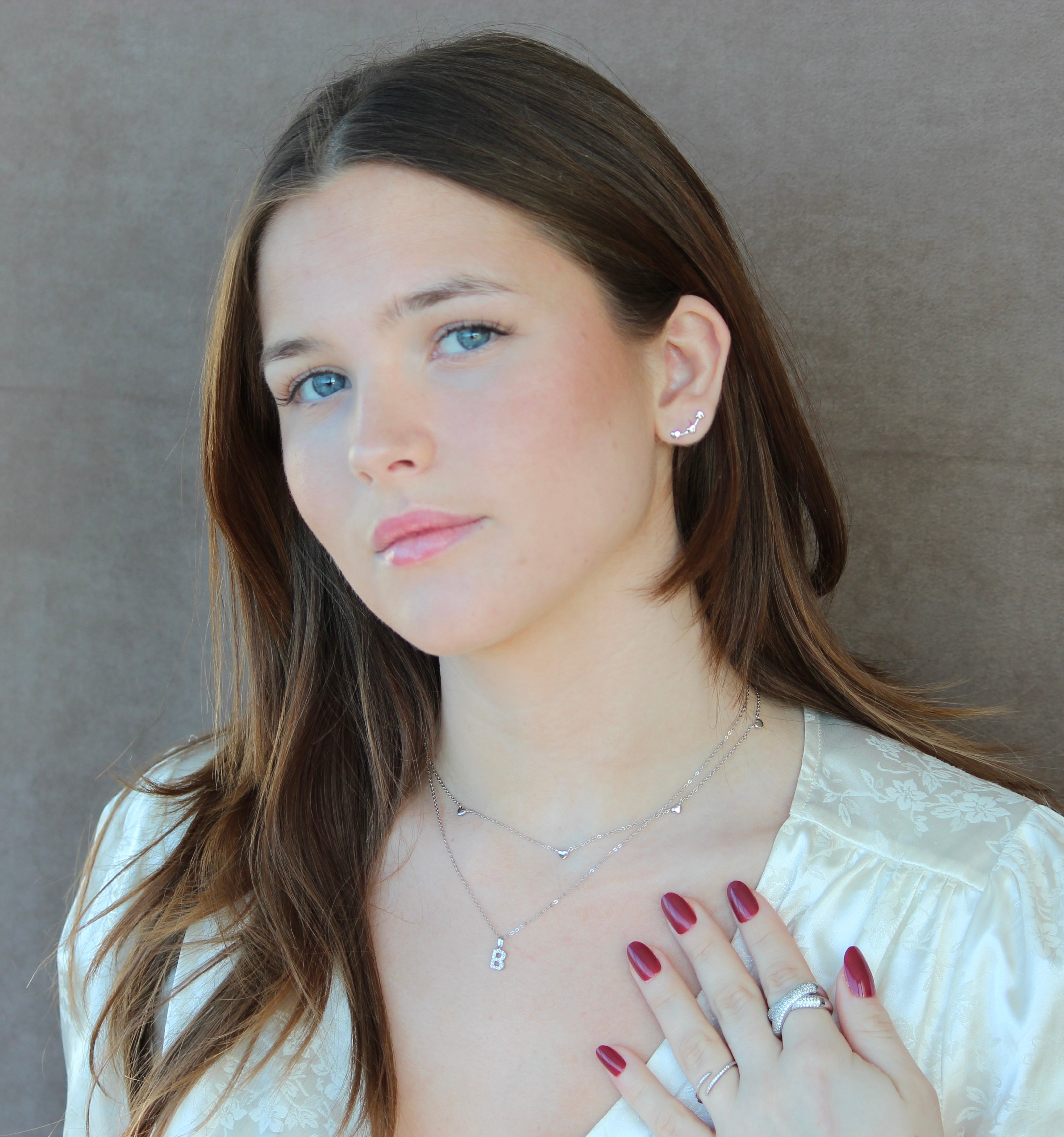 MINI HEART EARCLIMBERS