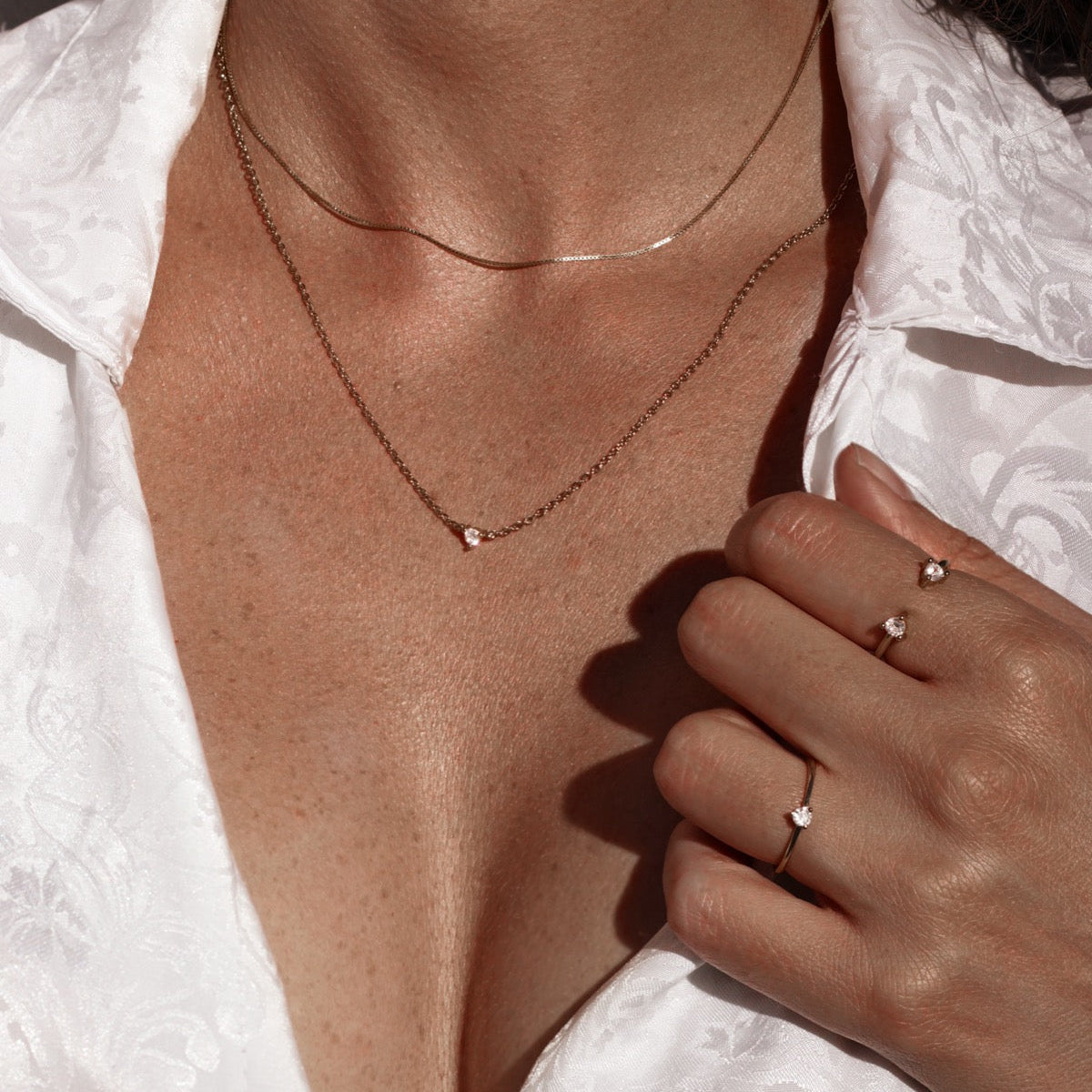 GODDESS SOLITAIRE RING