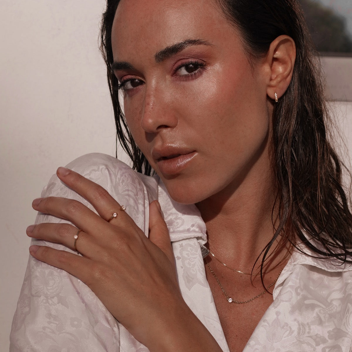 GODDESS SOLITAIRE HALSBAND