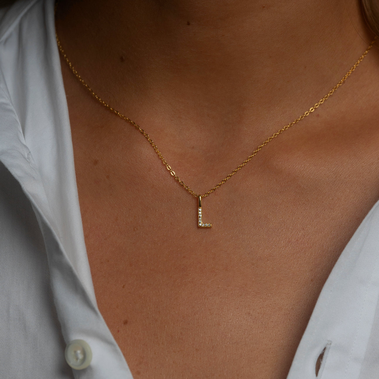 LOVE INITIAL HALSBAND