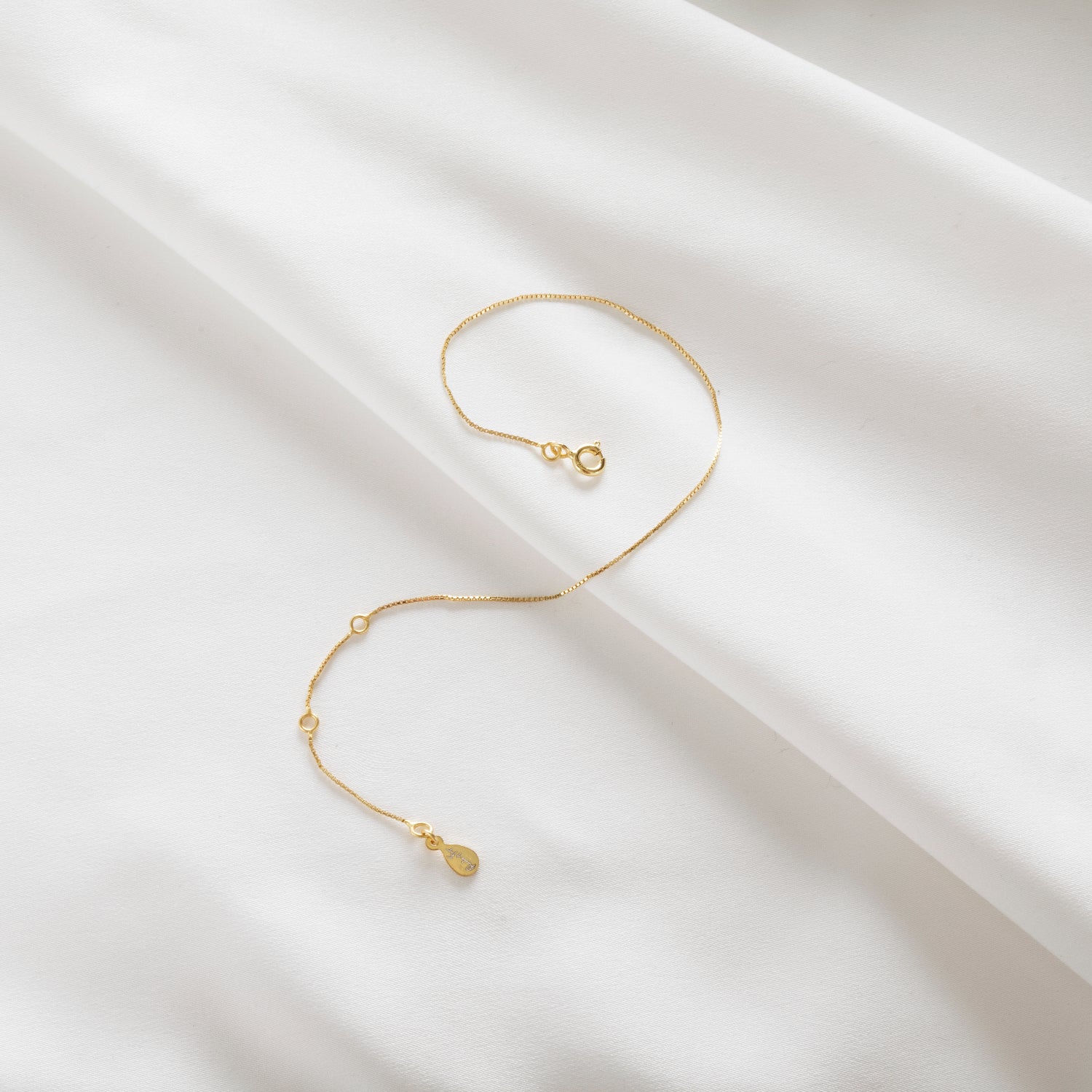 EVERYDAY BOX CHAIN BRACELET - GOLD