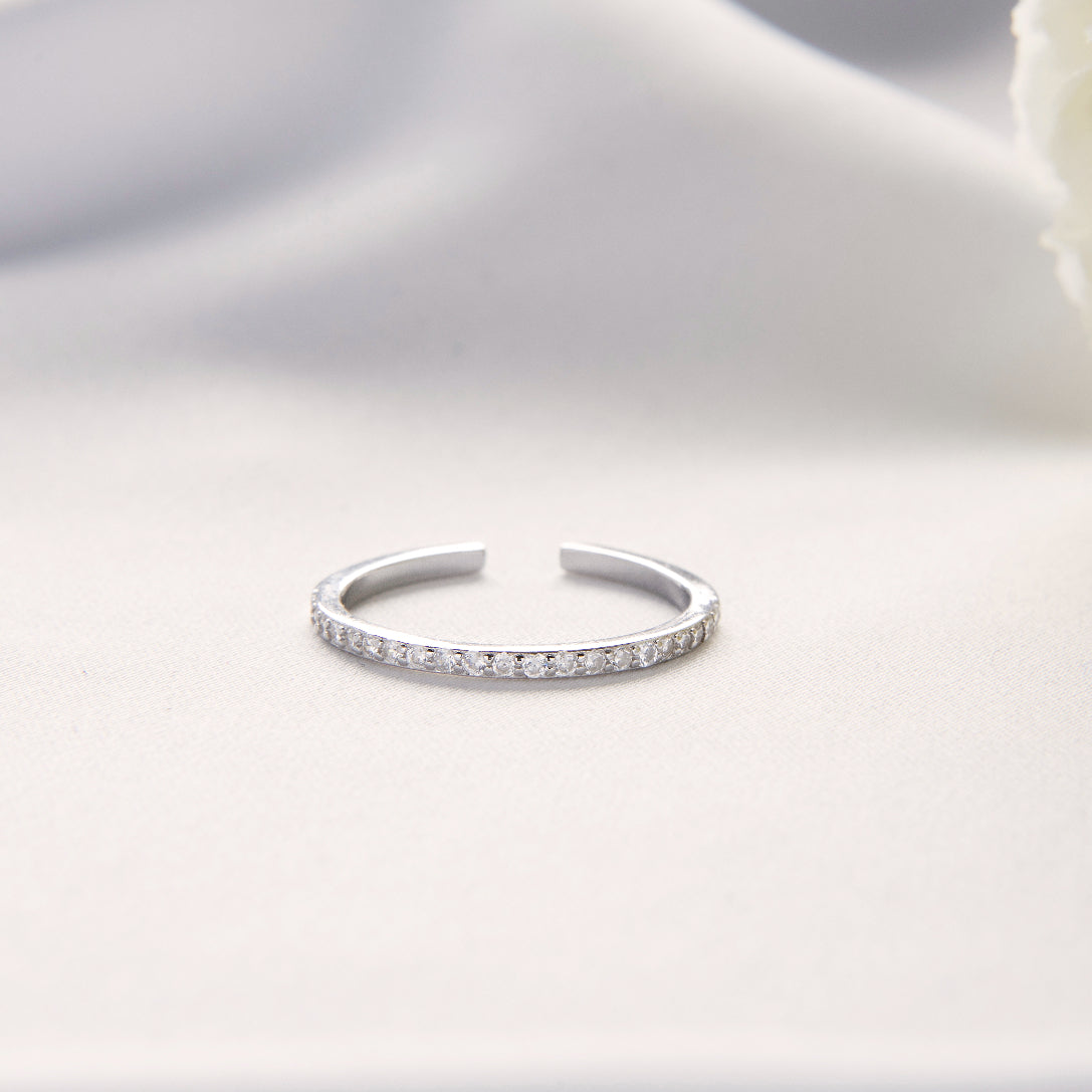 GRACE THIN RING - SILVER