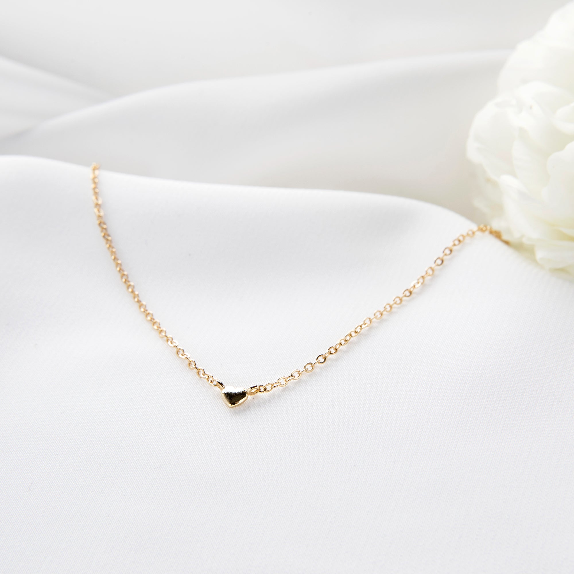 MINI HEART NECKLACE - GOLD