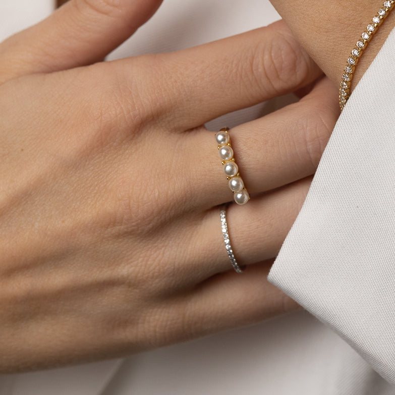 GRACE THIN RING - SILVER