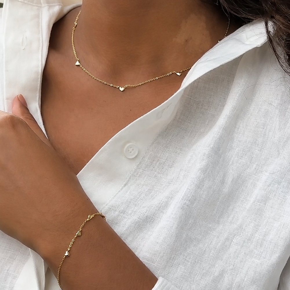 MINI HEART LINE BRACELET