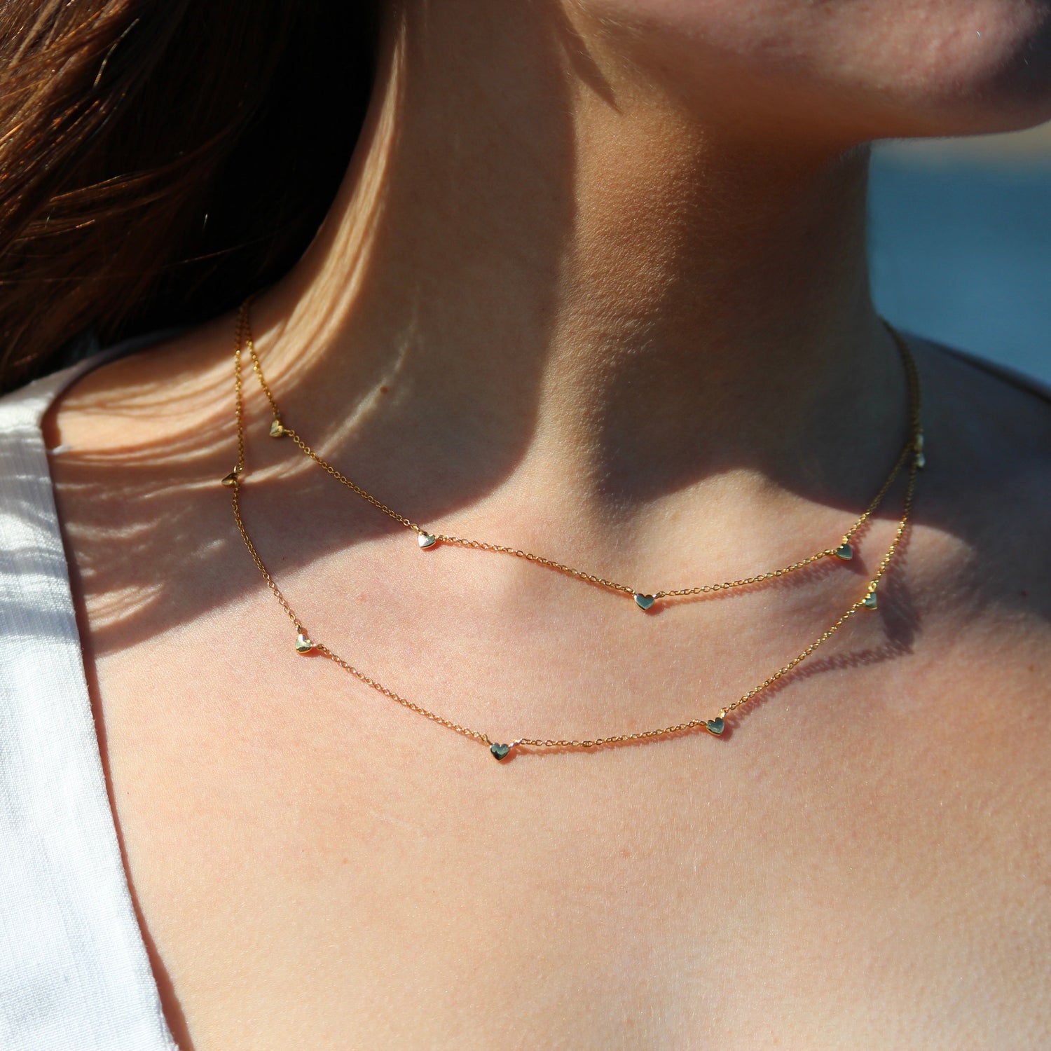 MINI HEART LINE HALSBAND