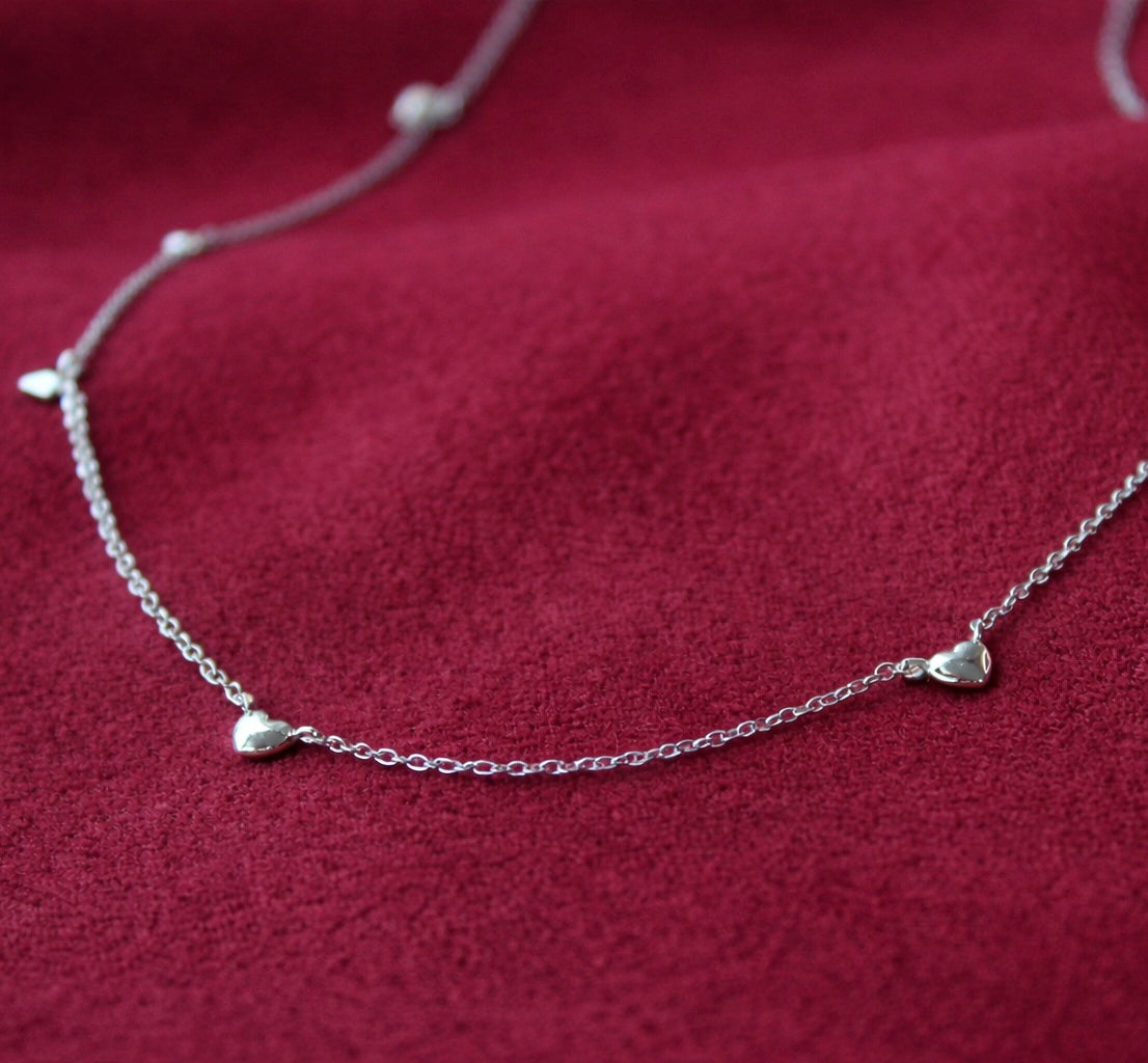 MINI HEART LINE HALSBAND