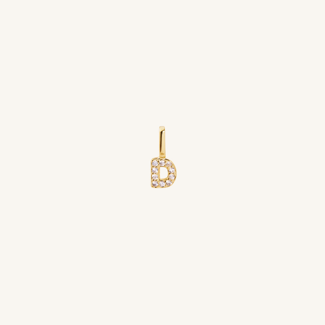 LOVE INITIAL PETITE CHARM - GOLD