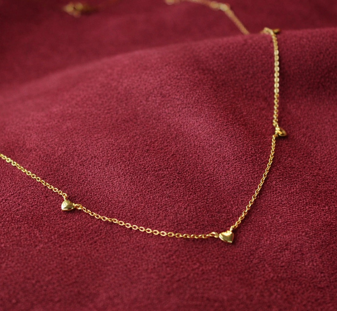 MINI HEART LINE HALSBAND