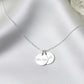 NAME COIN HALSBAND 1 - SILVER