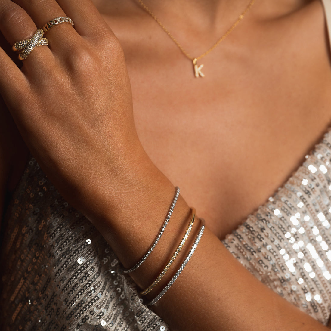 COMO STONE BANGLE