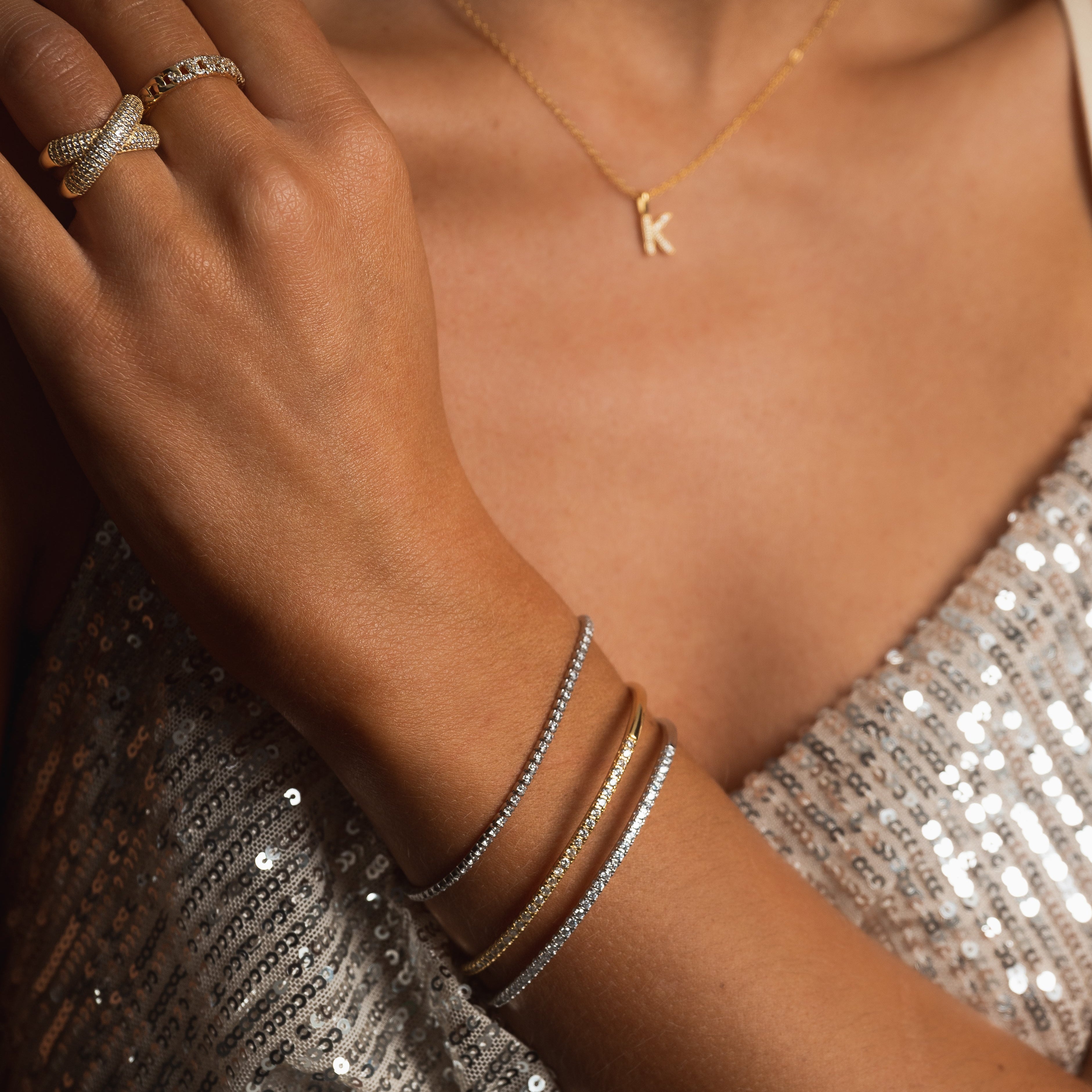 COMO STONE BANGLE