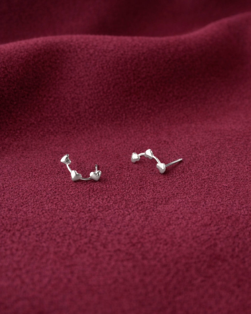 MINI HEART EARCLIMBERS