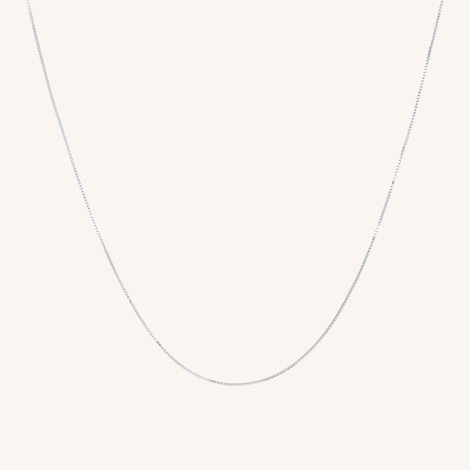 EVERYDAY BOX CHAIN ​​NECKLACE