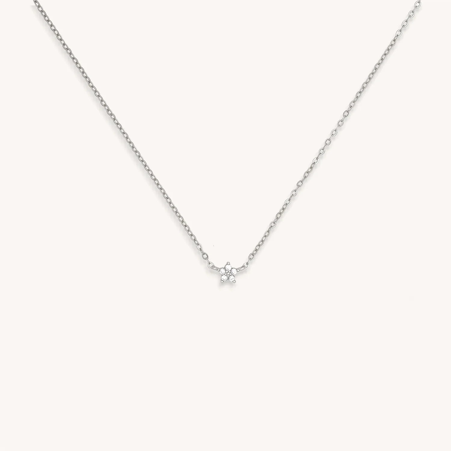 LOTUS CRYSTAL NECKLACE