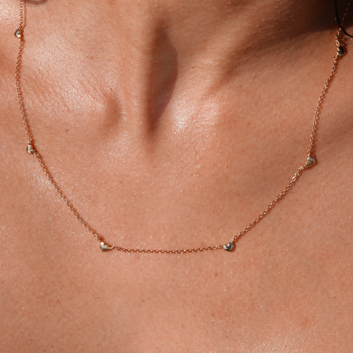 MINI HEART LINE HALSBAND
