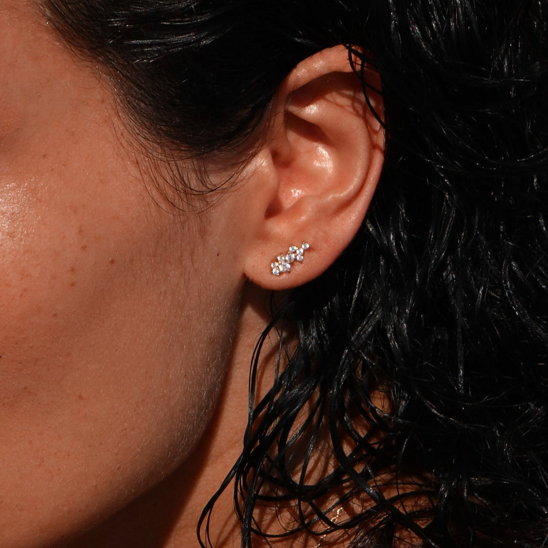 AURORA CRYSTAL STUDS
