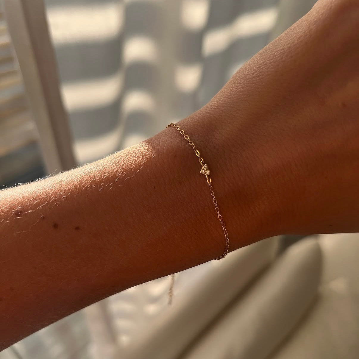 MINI HEART SPARKLING ARMBAND