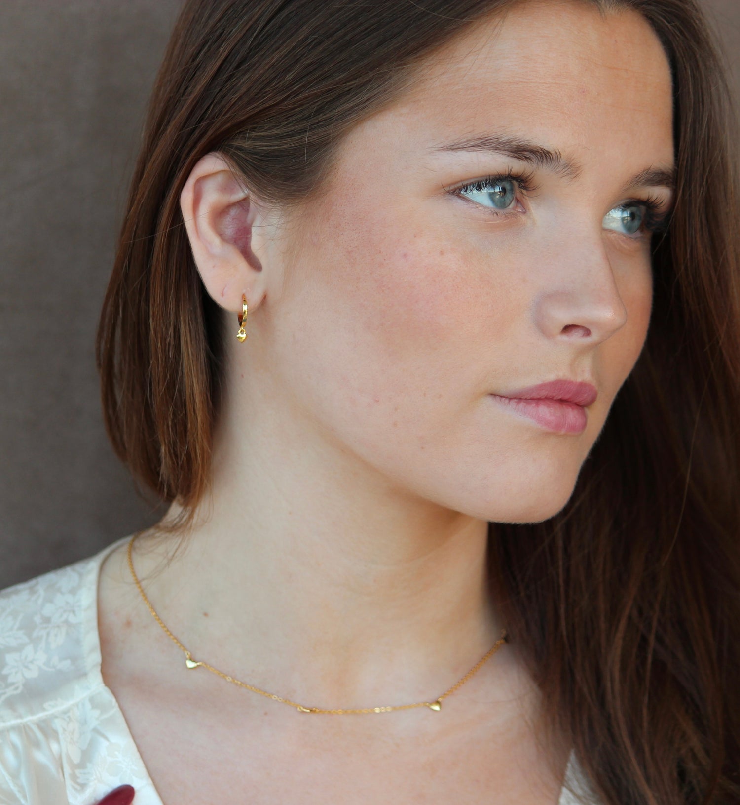 MINI HEART LINE HALSBAND