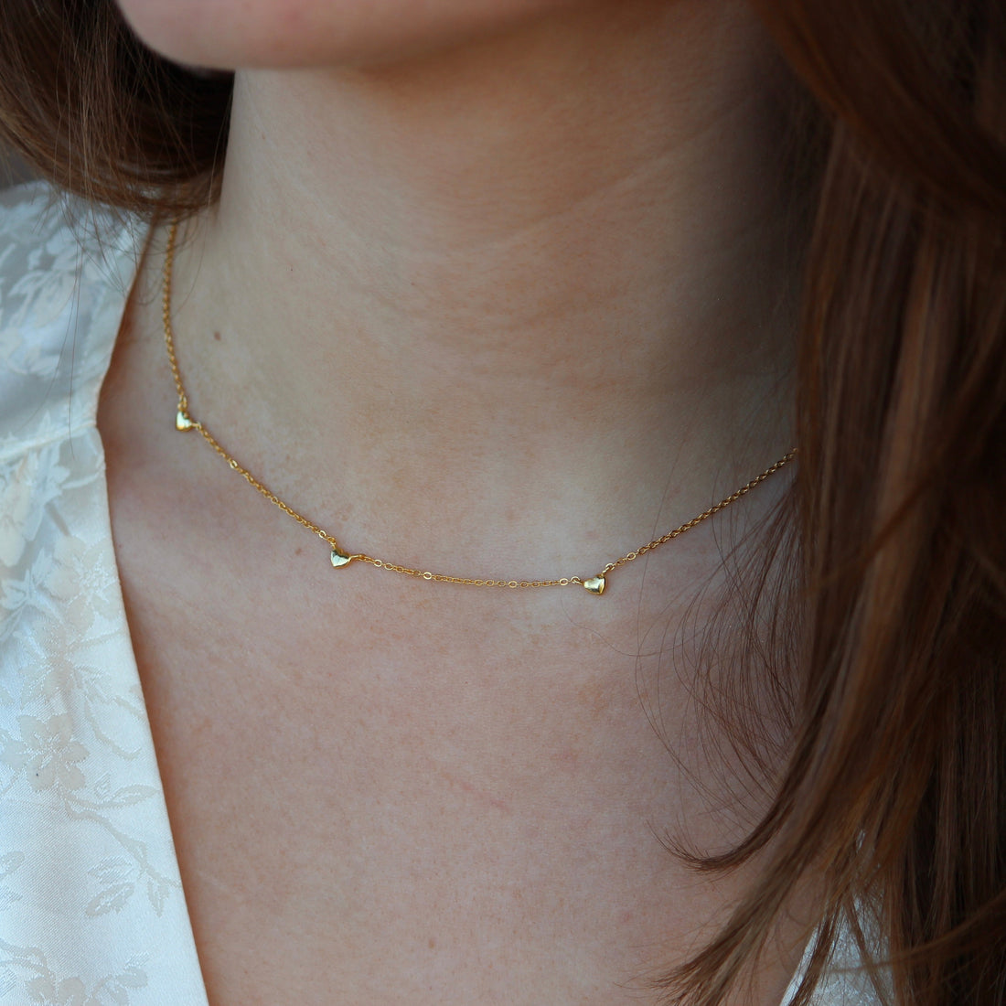 MINI HEART LINE HALSBAND