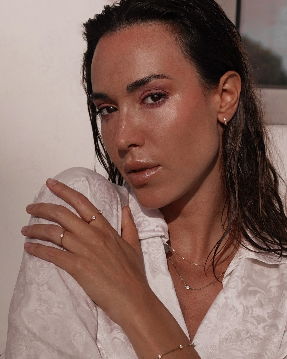 GODDESS SOLITAIRE RING - SILVER