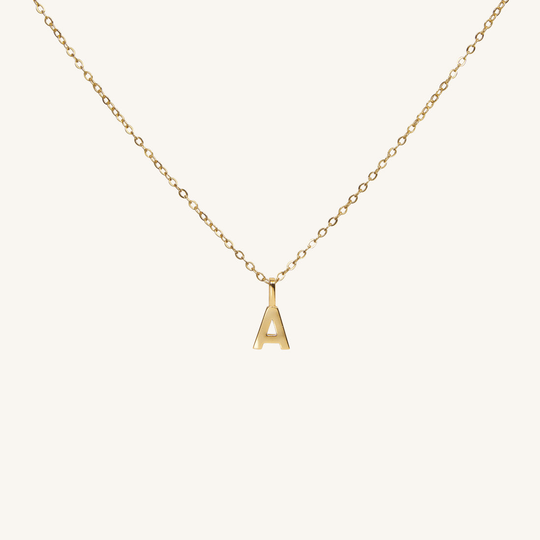 LOVE INITIAL PLAIN HALSBAND