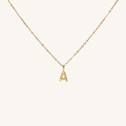 LOVE INITIAL PLAIN HALSBAND