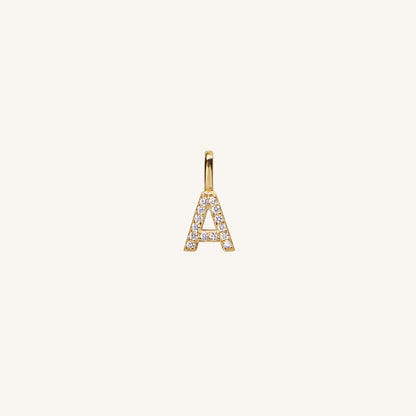 LOVE INITIAL CHARM - GOLD