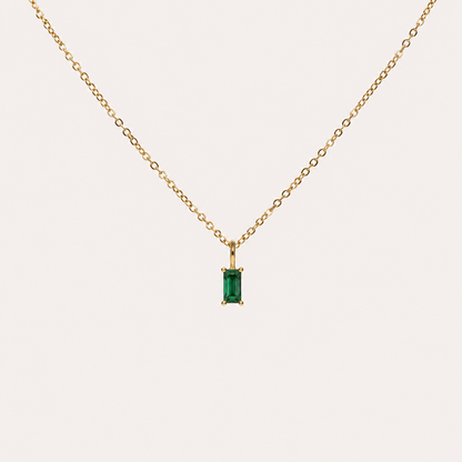 LUCENT EMERALD HALSBAND