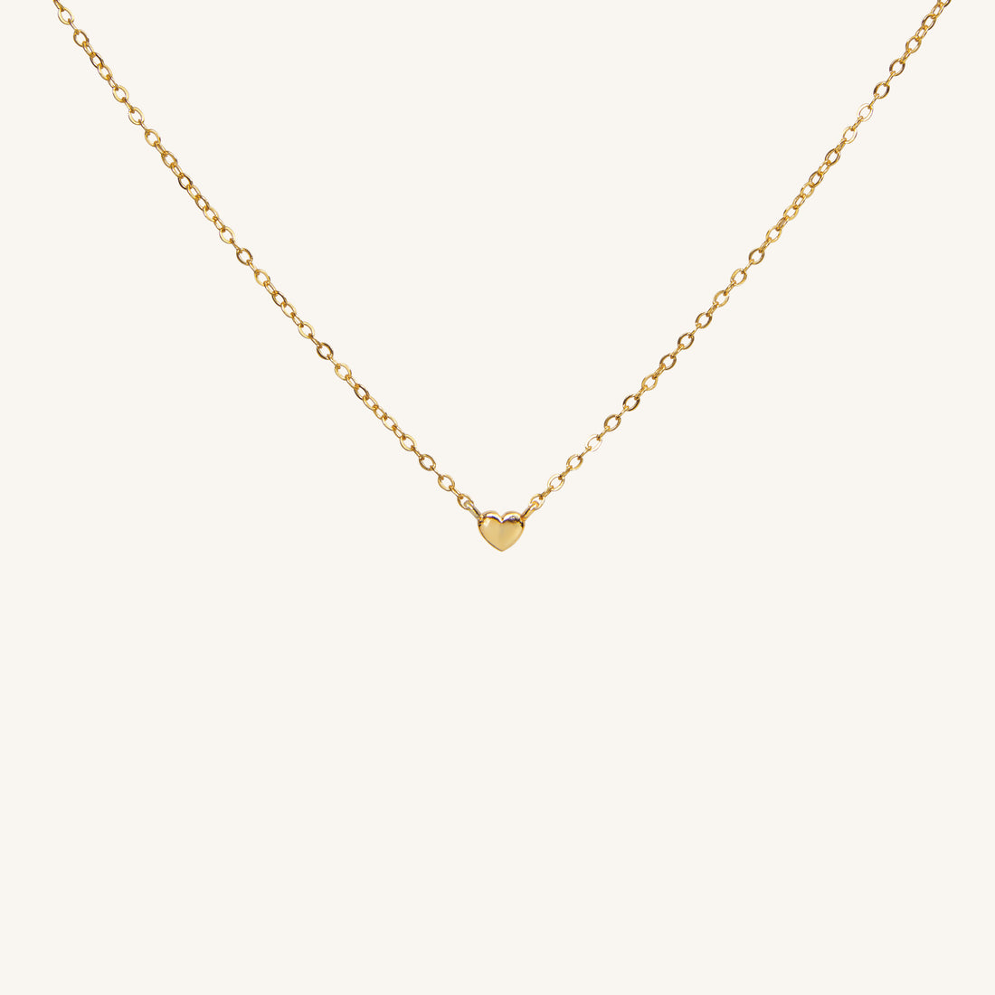 MINI HEART NECKLACE - GOLD