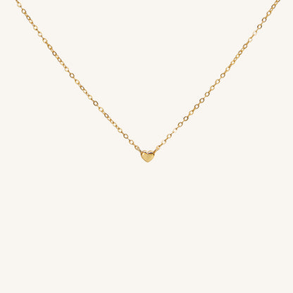 MINI HEART NECKLACE - GOLD