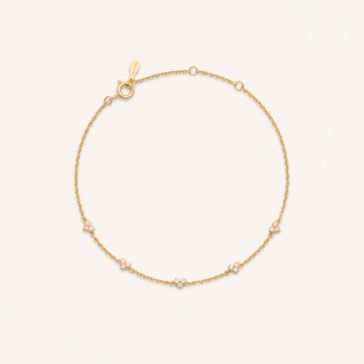 MINI HEART LINE BRACELET