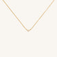 MINI HEART SPARKLING HALSBAND -GULD