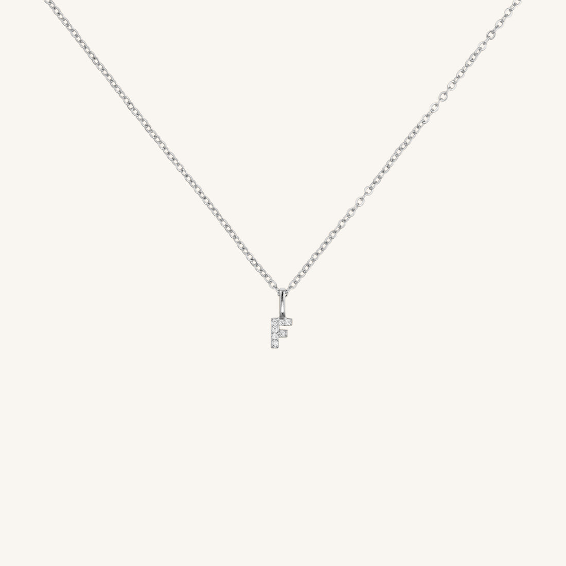 LOVE INITIAL PETITE CHARM - SILVER