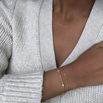 EVERYDAY TWISTED CHAIN ​​NECKLACE