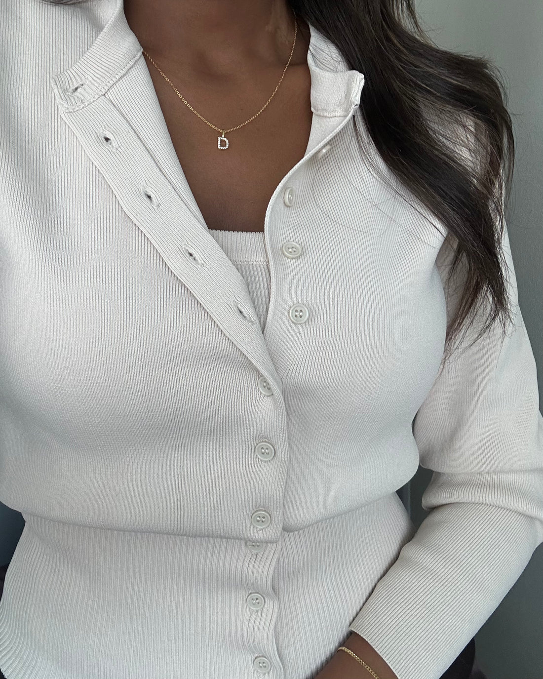 LOVE INITIAL HALSBAND -GULD