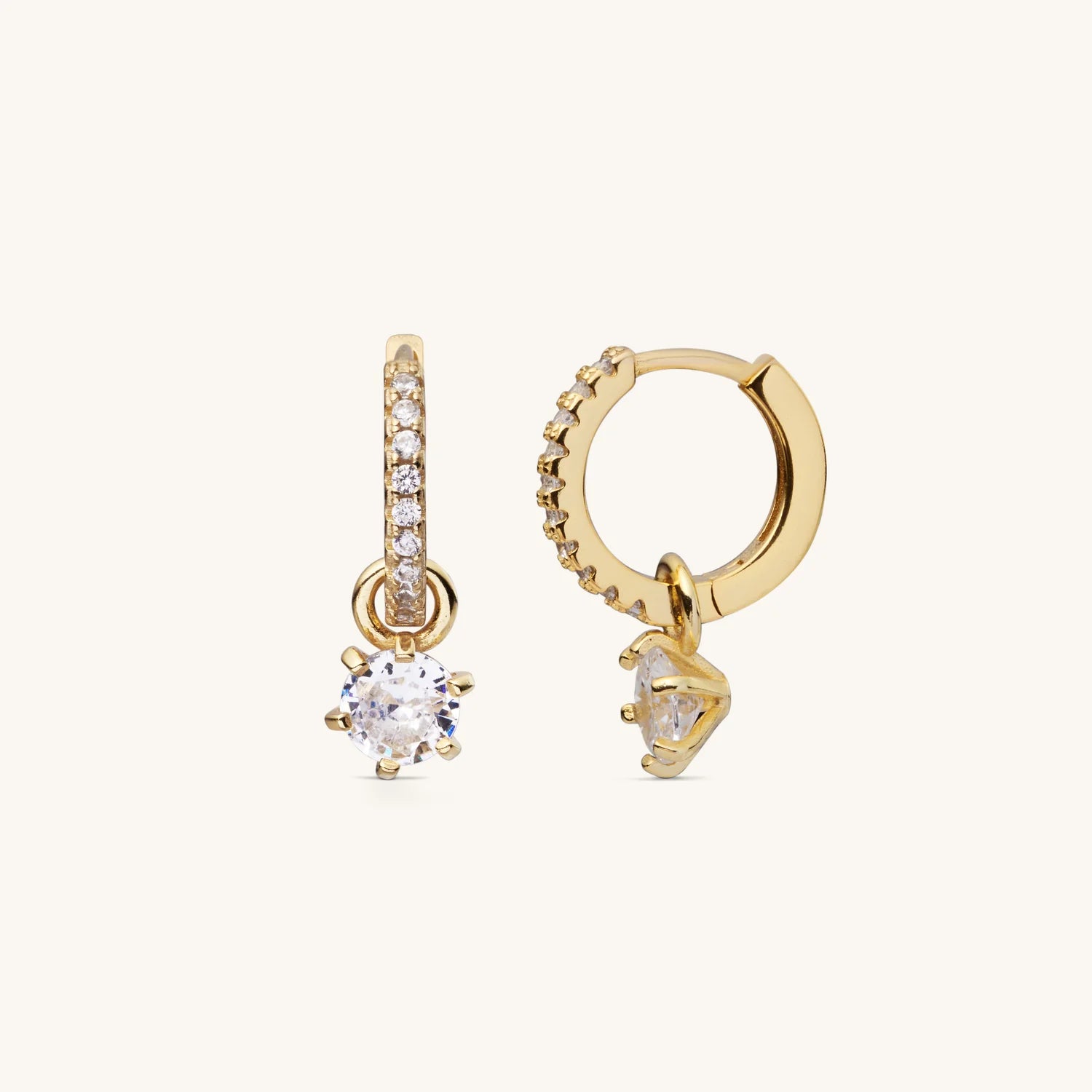 CRYSTAL SPARKLE HOOPS