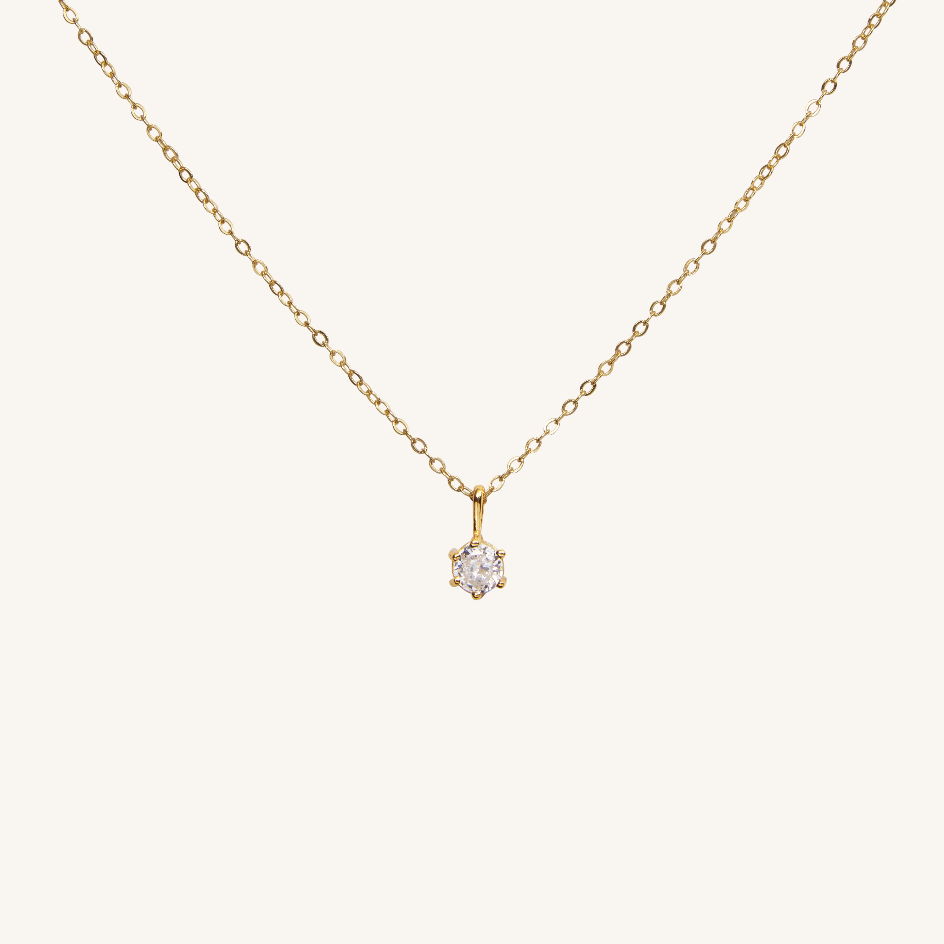 CRYSTAL DROP HALSBAND