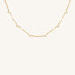 MINI HEART SPARKLING NECKLACE - GOLD