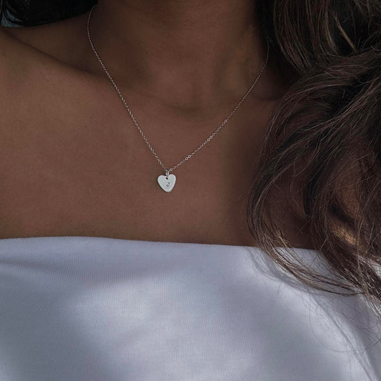 MY HEART HALSBAND -SILVER