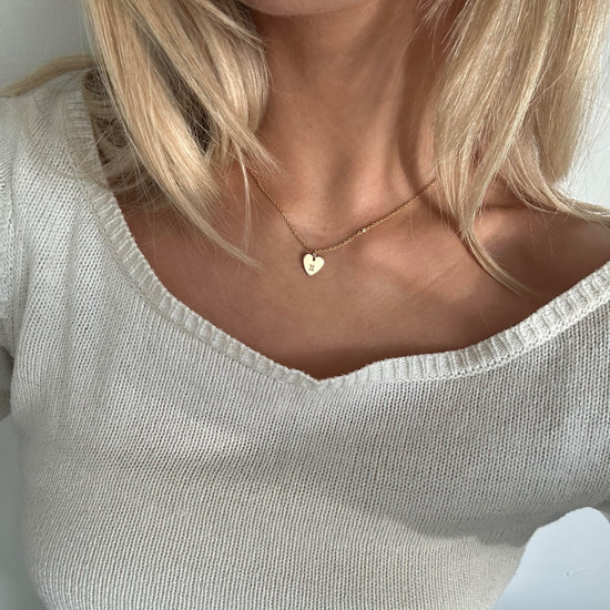 MY HEART HALSBAND -SILVER