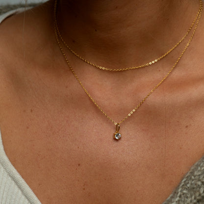 CRYSTAL DROP HALSBAND