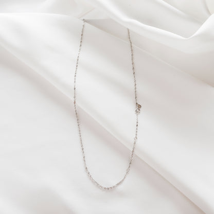 EVERYDAY TWISTED CHAIN ​​NECKLACE - SILVER
