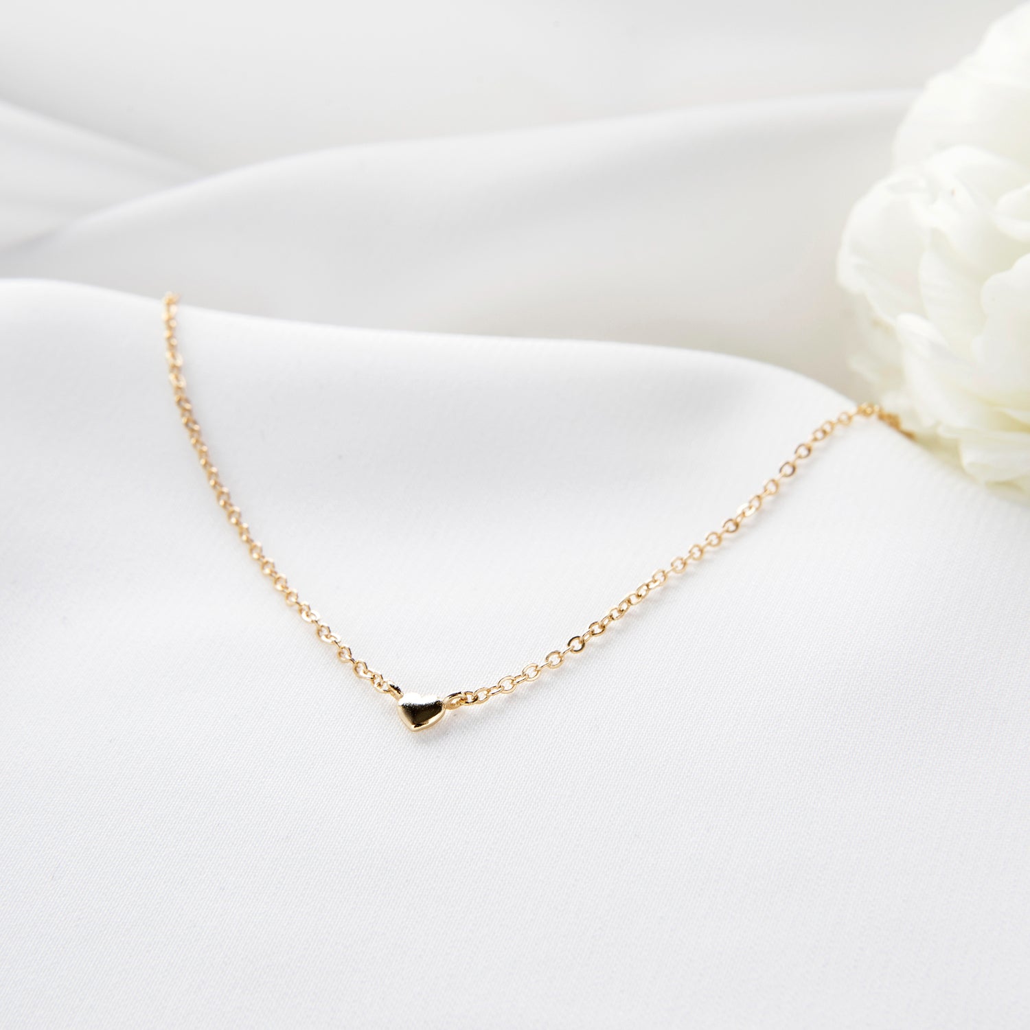 MINI HEART NECKLACE GOLD