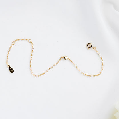 MINI HEART BRACELET - GOLD
